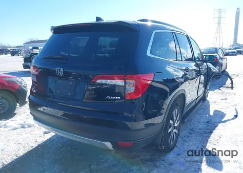 2020 Honda Pilot Awd Ex-L из США, поврежденный, VIN 5FNYF6H59LB051071
